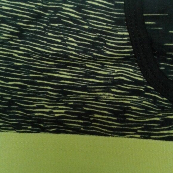 Mens Size L 36 38 Boxer Briefs Cotton Spandex Blend Black Neon Green Stretch NEW - Picture 2 of 6